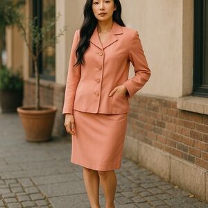 Pendleton vintage wool/lycra  suit